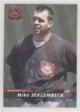 2002 Grandstand New Britain Rock Cats - [Base] #23.1 - Mike Jerzembeck