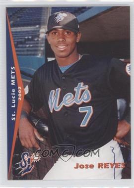 2002 Grandstand St. Lucie Mets - [Base] #7 - Jose Reyes
