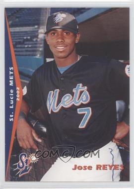 2002 Grandstand St. Lucie Mets - [Base] #7 - Jose Reyes