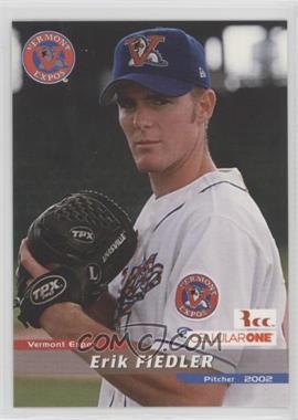 2002 Grandstand Vermont Expos - [Base] #34 - Erik Fiedler