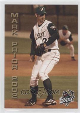 2002 Grandstand West Tennessee Diamond Jaxx Mark Prior - [Base] #4 - Mark Prior