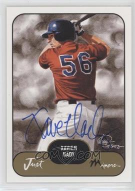 2002 Just Minors - Just Prospects - Autographs #24 - Xavier Nady /50