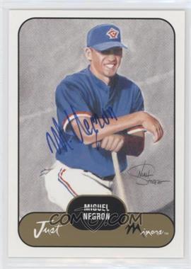 2002 Just Minors - Just Prospects - Autographs #26 - Miguel Negron /200 [EX to NM]