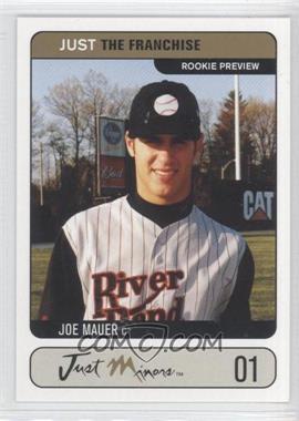 2002 Just Minors - Just the Franchise Rookie Preview Prototypes #JTF.01 - Joe Mauer