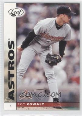 2002 Leaf - [Base] #118 - Roy Oswalt