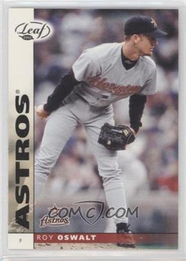 2002 Leaf - [Base] #118 - Roy Oswalt