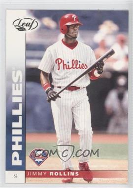 2002 Leaf - [Base] #94 - Jimmy Rollins