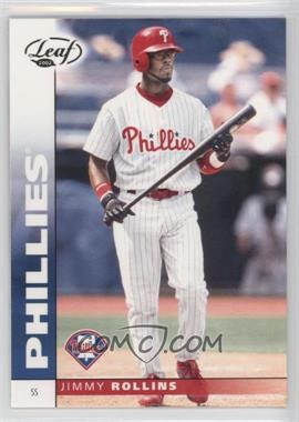 2002 Leaf - [Base] #94 - Jimmy Rollins