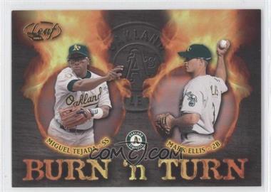 2002 Leaf - Burn 'n Turn #BT-10 - Miguel Tejada, Mark Ellis