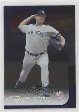 2002 Leaf - Century Lineage #91 - Roger Clemens /100