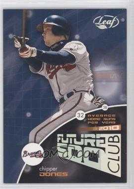 2002 Leaf - Future 500 Club #FF 4 - Chipper Jones