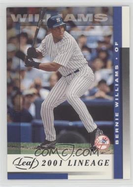 2002 Leaf - Lineage #128 - Bernie Williams