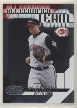 2002 Leaf Certified - All-Certified Team #AC-10 - Adam Dunn