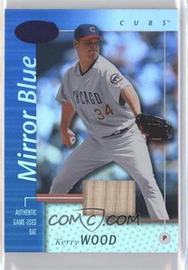 2002 Leaf Certified - [Base] - Mirror Blue Materials #124 - Kerry Wood /75