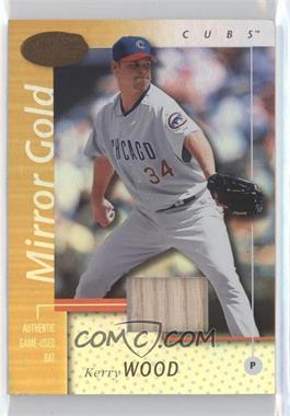 2002 Leaf Certified - [Base] - Mirror Gold Materials #124 - Kerry Wood /25