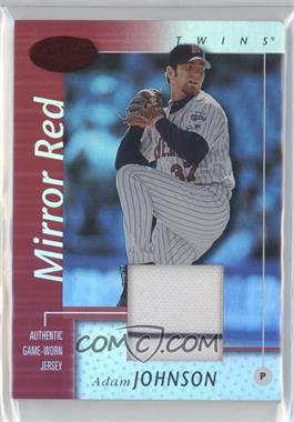 2002 Leaf Certified - [Base] - Mirror Red Materials #31 - Adam Johnson /150