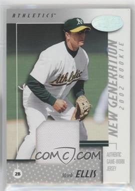 2002 Leaf Certified - [Base] #156 - New Generation Rookie - Mark Ellis /500