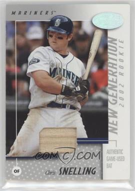 2002 Leaf Certified - [Base] #194 - New Generation Rookie - Chris Snelling /500 [Good to VG‑EX]