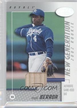 2002 Leaf Certified - [Base] #197 - New Generation Rookie - Angel Berroa /500