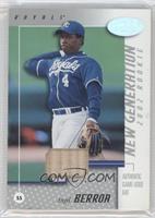 New Generation Rookie - Angel Berroa [Noted] #/500
