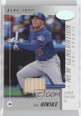 2002 Leaf Certified - [Base] #200 - New Generation Rookie - Eric Hinske /500