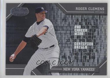 2002 Leaf Certified - Skills #CS-12 - Roger Clemens [Noted]