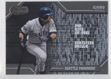 2002 Leaf Certified - Skills #CS-4 - Ichiro Suzuki