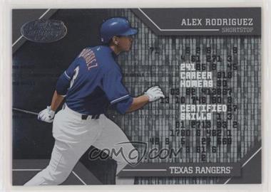 2002 Leaf Certified - Skills #CS-7 - Alex Rodriguez