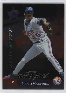2002 Leaf Rookies And Stars - [Base] - Longevity #16.2 - Pedro Martinez (Los Angeles Dodgers) /100