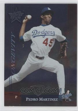 2002 Leaf Rookies And Stars - [Base] - Longevity #16.2 - Pedro Martinez (Los Angeles Dodgers) /100