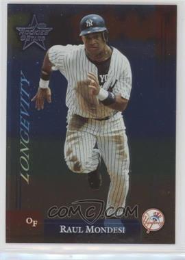 2002 Leaf Rookies And Stars - [Base] - Longevity #70.3 - Raul Mondesi (New York Yankees) /100