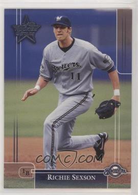 2002 Leaf Rookies And Stars - [Base] #184.1 - Richie Sexson (Milwaukee Brewers)