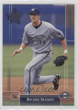 2002 Leaf Rookies And Stars - [Base] #184.1 - Richie Sexson (Milwaukee Brewers)