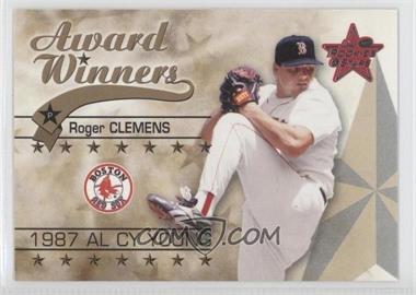 2002 Leaf Rookies And Stars - [Base] #259 - Award Winners - Roger Clemens