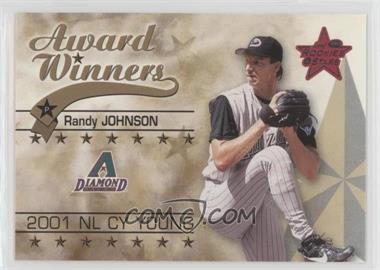 2002 Leaf Rookies And Stars - [Base] #285 - Award Winners - Randy Johnson