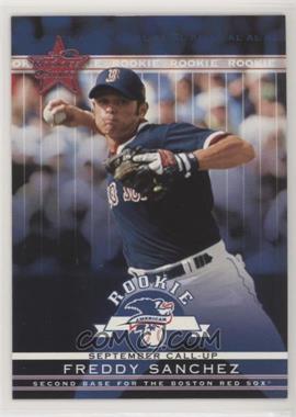2002 Leaf Rookies And Stars - [Base] #346 - Freddy Sanchez