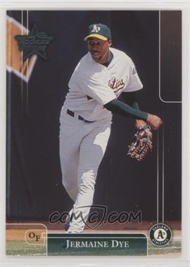 2002 Leaf Rookies And Stars - [Base] #77.2 - Jermaine Dye (Oakland Athletics)