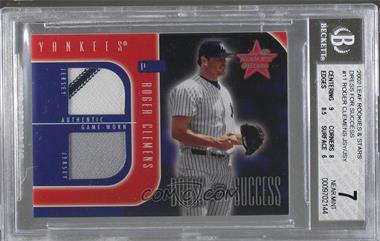 2002 Leaf Rookies And Stars - Dress For Success #DS-11 - Roger Clemens /250 [BGS 9 MINT]