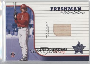 2002 Leaf Rookies And Stars - Freshman Orientaion #FO-10 - Alfredo Amezaga