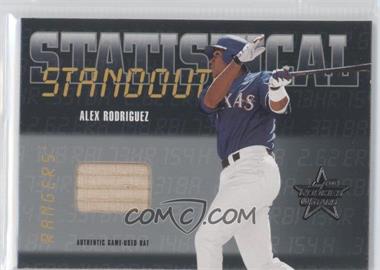 2002 Leaf Rookies And Stars - Statistical Standouts #SS-2 - Alex Rodriguez