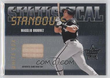 2002 Leaf Rookies And Stars - Super Statistical Standouts #SS-13 - Magglio Ordonez /25