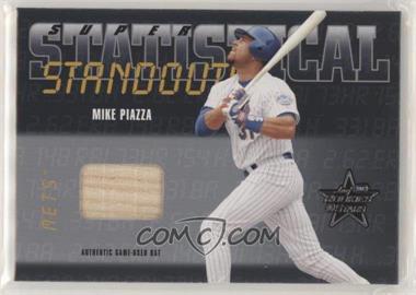 2002 Leaf Rookies And Stars - Super Statistical Standouts #SS-32 - Mike Piazza /25