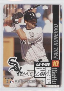 2002 MLB Showdown - [Base] #082 - Paul Konerko