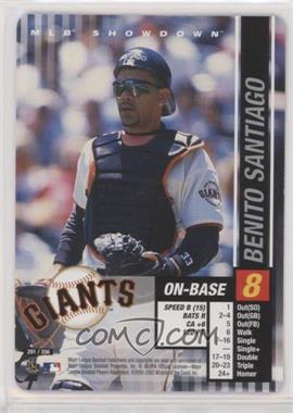 2002 MLB Showdown - [Base] #291 - Benito Santiago