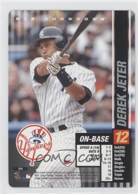 2002 MLB Showdown Pennant Run - [Base] #070 - Derek Jeter