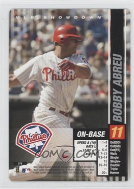 2002 MLB Showdown Pennant Run - [Base] #076 - Bobby Abreu