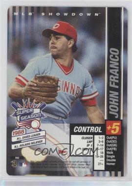 2002 MLB Showdown Pennant Run - [Base] #092 - Super Season - John Franco [EX to NM]