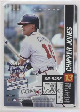 2002 MLB Showdown Pennant Run - [Base] #105 - Super Season - Chipper Jones