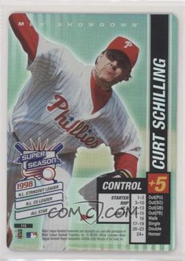 2002 MLB Showdown Pennant Run - [Base] #115 - Super Season - Curt Schilling