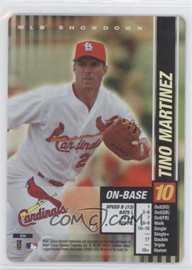 2002 MLB Showdown Trading Deadline - [Base] #034 - Tino Martinez